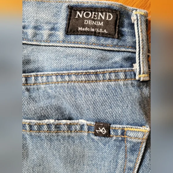 Noend Denim High-Rise Distressed Cropped Women's Jeans - Picture 8 of 8